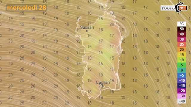 METEO MERCOLEDì 28