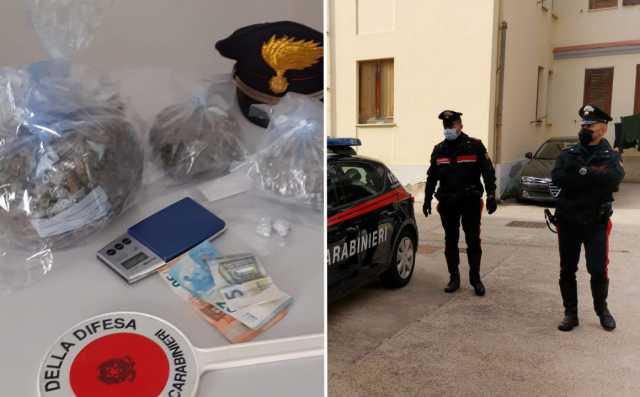 Marijuana Carabinieri Arresto 10mila Euro