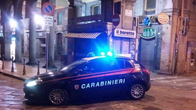 Via Roma Carabinieri Notte