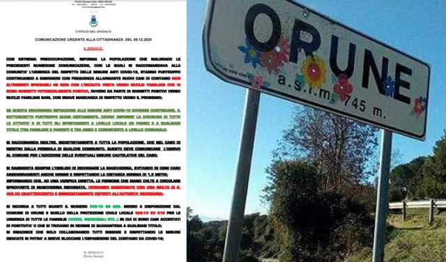 Orune Sindaco