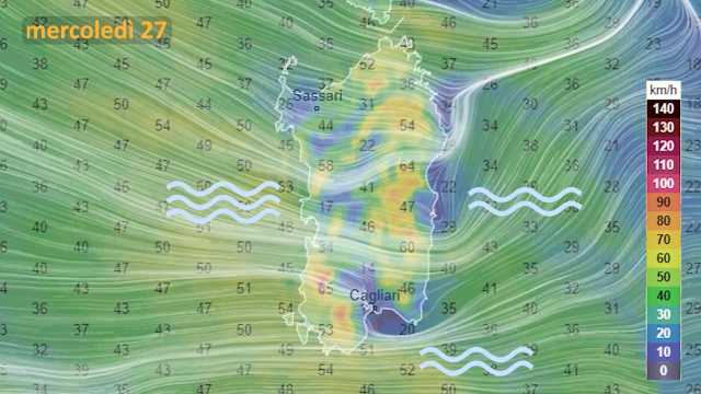 Mercoledì 27 Meteo