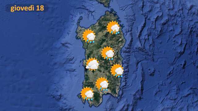 GIOVEDì 18 OK