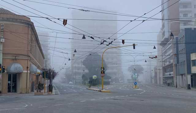 Nebbia Cagliari Centro