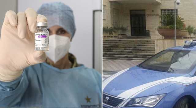 Questura Polizia Astrazeneca