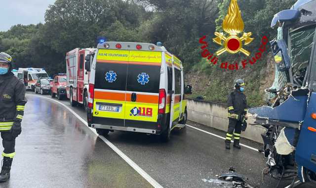 La Scena Dellincidente Sulla SS 125