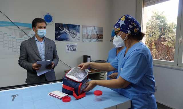 Consegna Siringhe Ospedale Marino 5