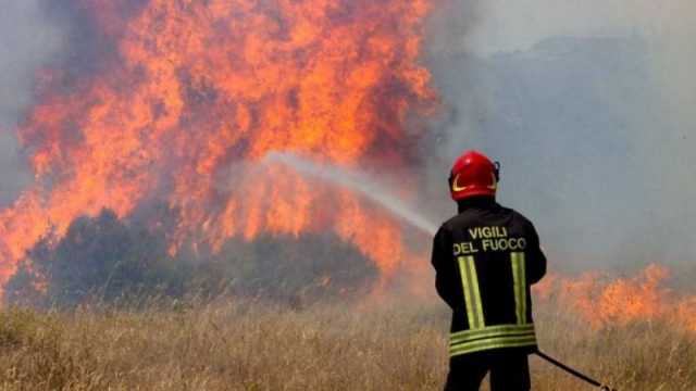 INCENDIO SANLURI