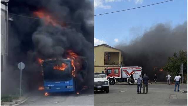 Corriera In Fiamme 