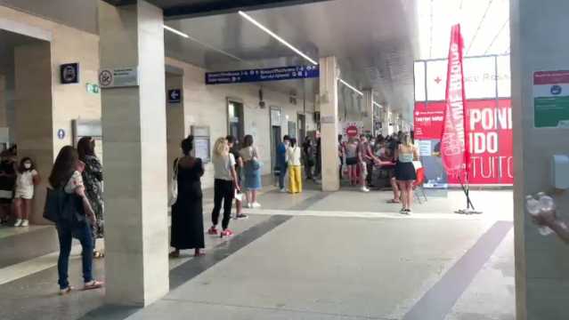 Fila Tamponi Stazione