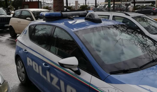 Polizia Auto Via Roma Cagliari