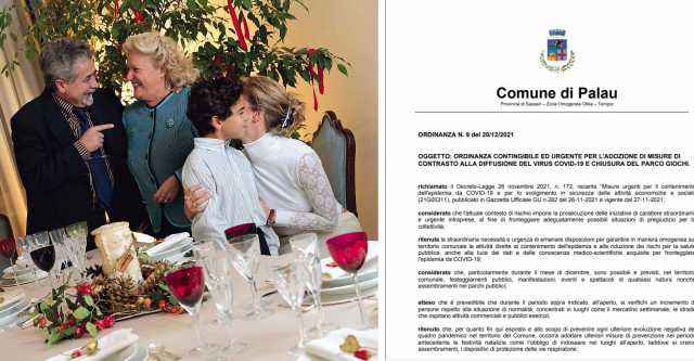 L'ordinanza a Palau