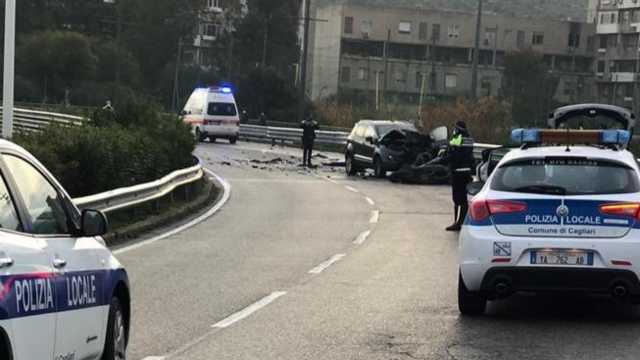 L'incidente in viale Ferrara