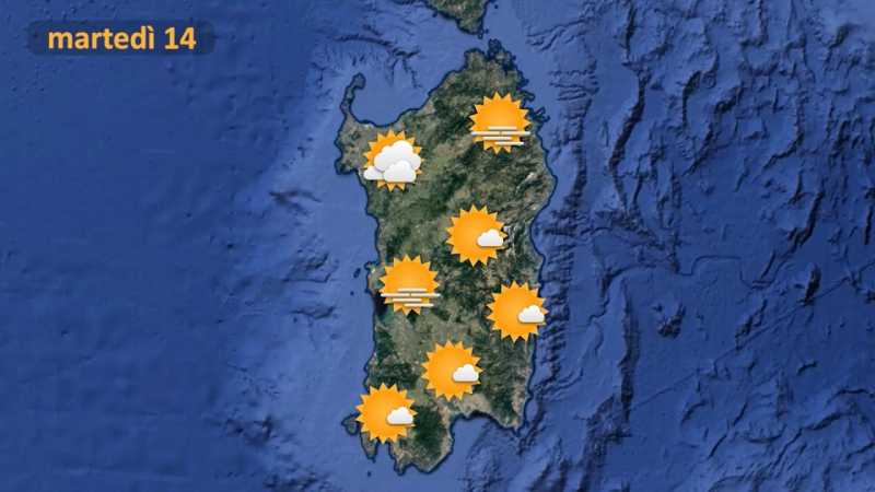 Le previsioni per domani
