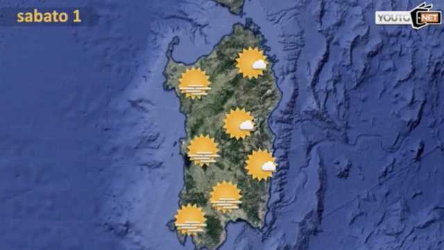 Le previsioni per il fine settimana 