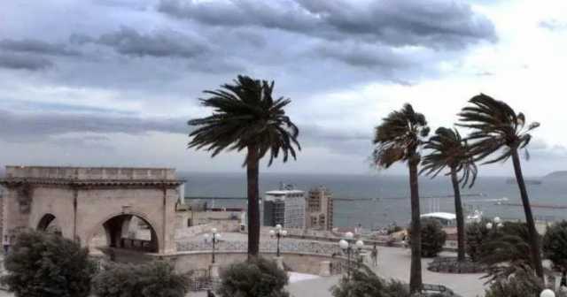 Vento forte Cagliari