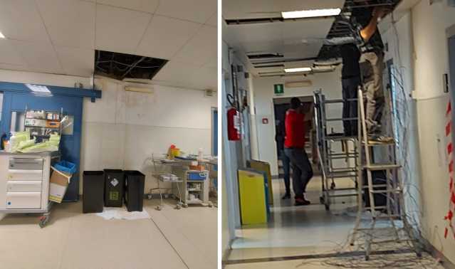 Le infiltrazioni e il cantiere