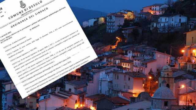 Restrizioni a Desulo