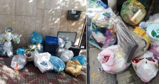 Immondizia a Cagliari 