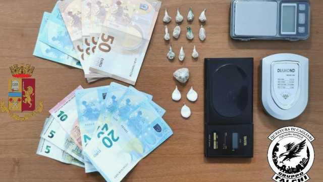 La droga sequestrata a Villanova