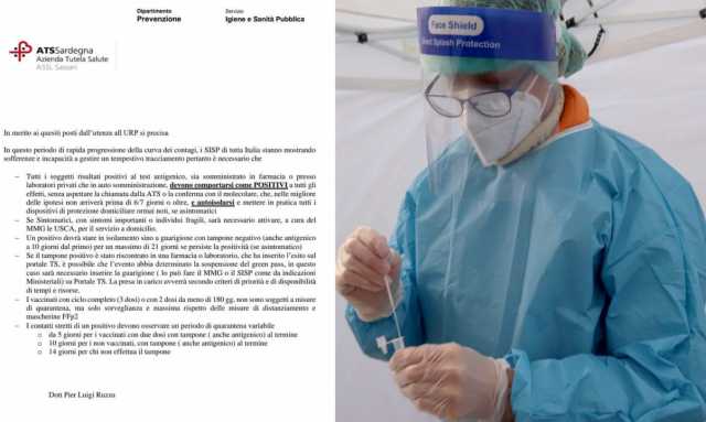Ats nota su positivi
