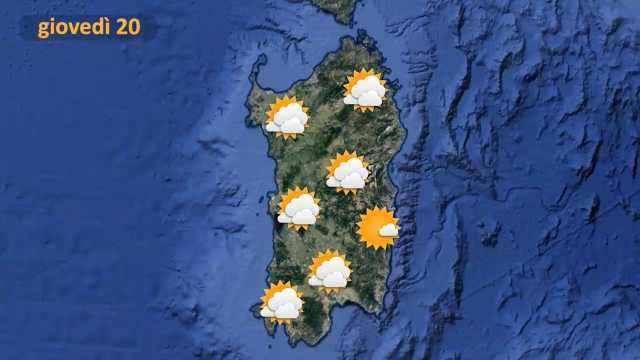 Le previsioni meteo meteo per il 20 gennaio 