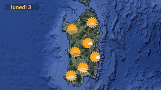 Lunedì 3 dicembre