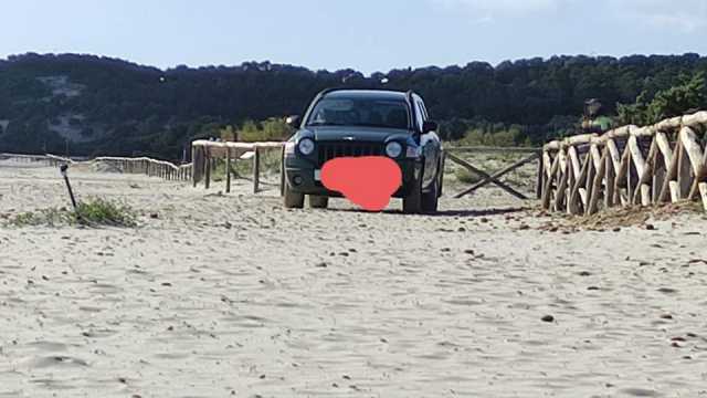 Suv spiaggia Simius