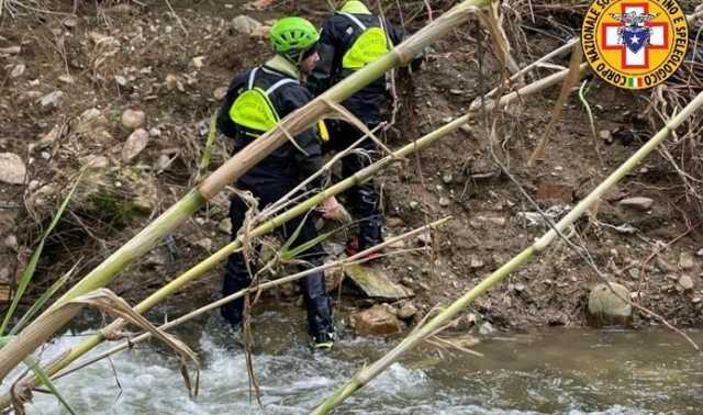 Ritrovamento scomparso fiume