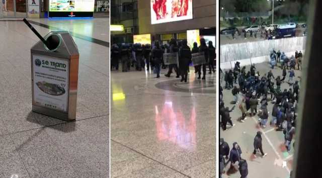 I bastoni in aeroporto