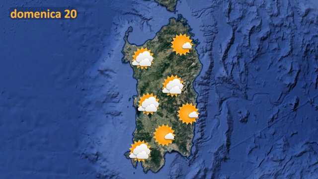 Il meteo per il fine settimana in Sardegna 
