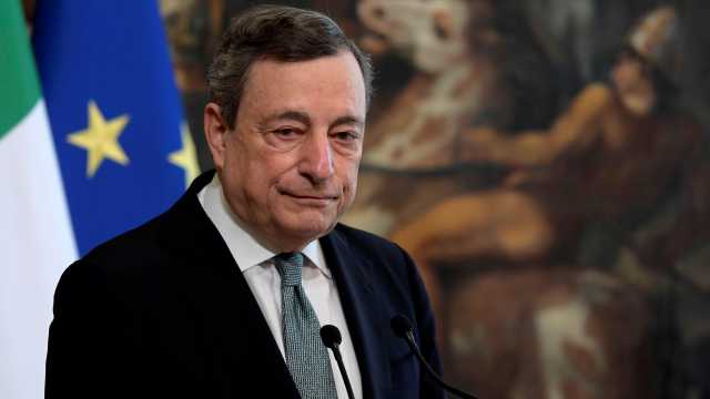 Il premier Mario Draghi