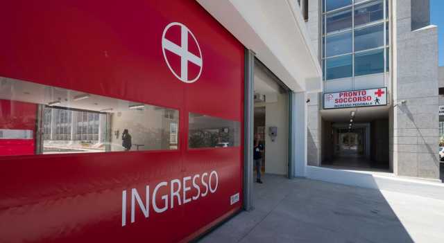 Il pronto soccorso del Policlinico di Cagliari 