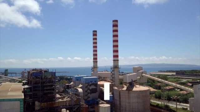 La centrale di Portoscuso