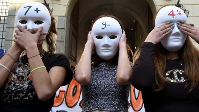 Protesta operatori dello spettacolo