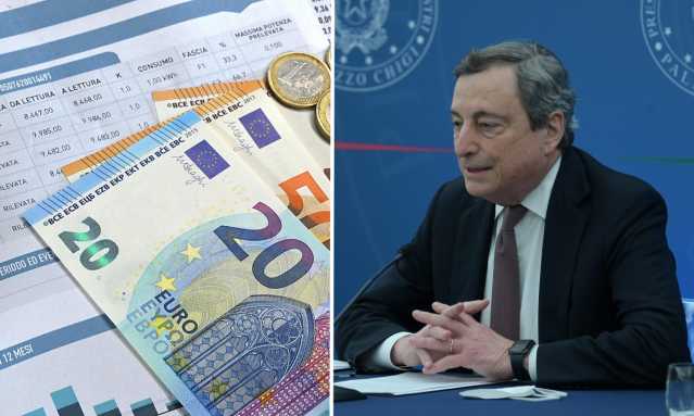 Draghi su bollette