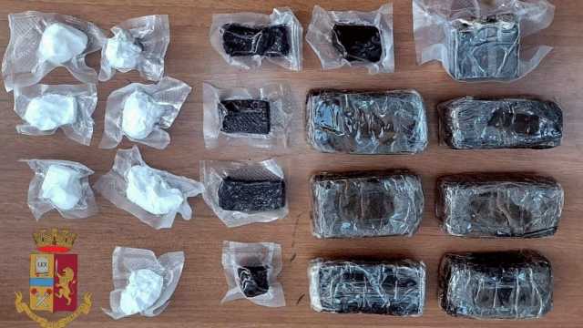 La droga sequestrata 