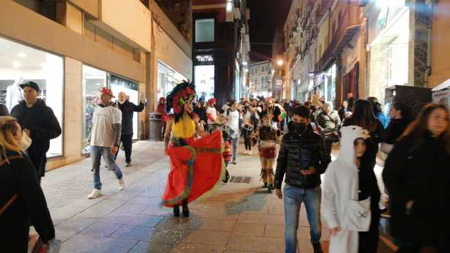La Ratantira in via Manno 