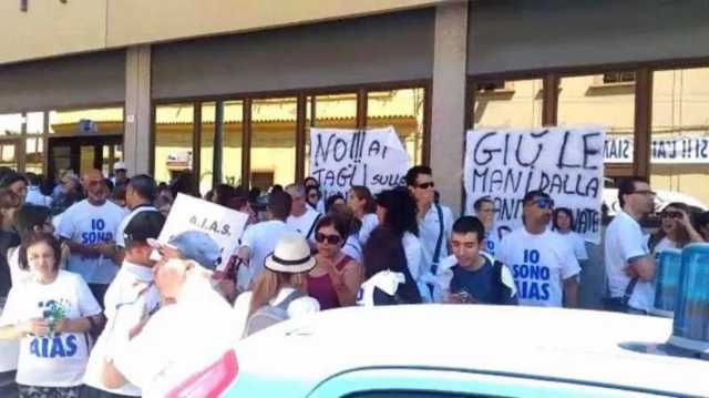 Protesta Aias 