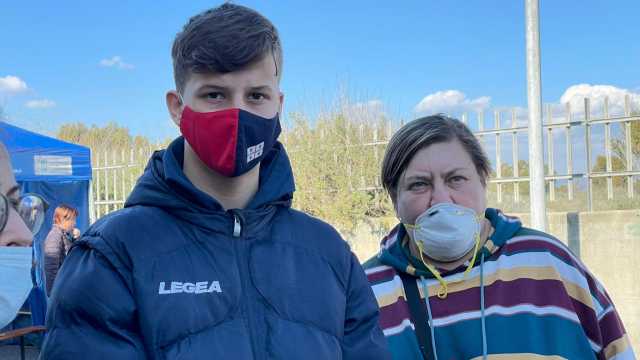 Artiom e la mamma