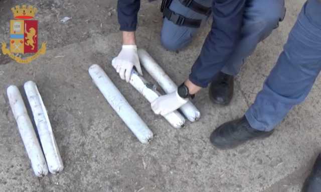 Esplosivo serra Assemini