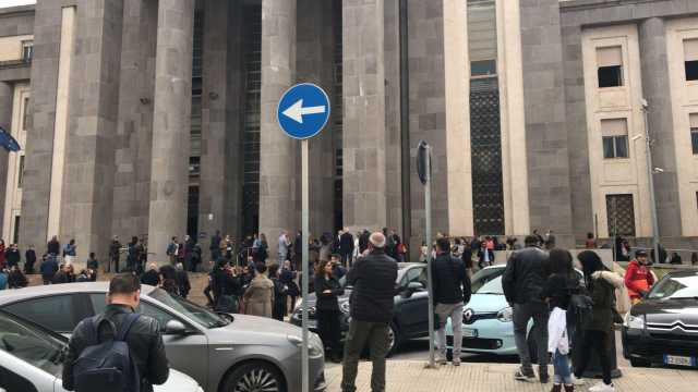 Allarme bomba in tribunale 