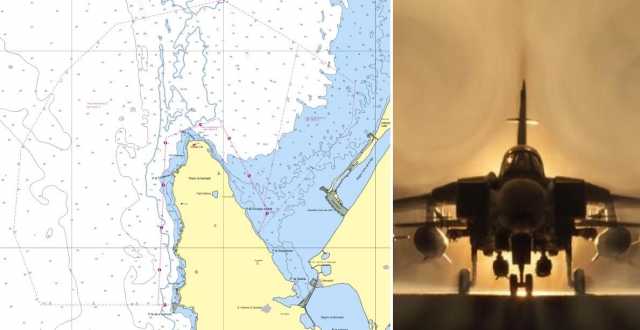 L'area interdetta a Capo Frasca