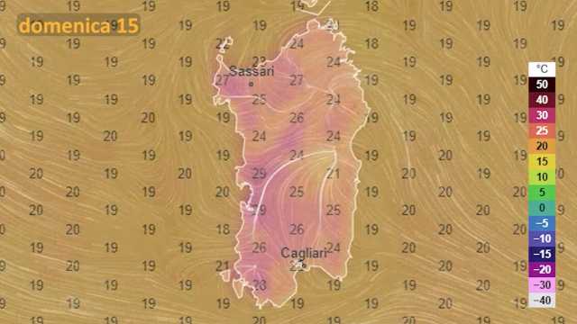 Il meteo per il fine settimana in Sardegna 