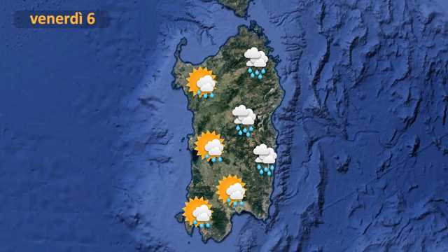 Le previsioni per domani 