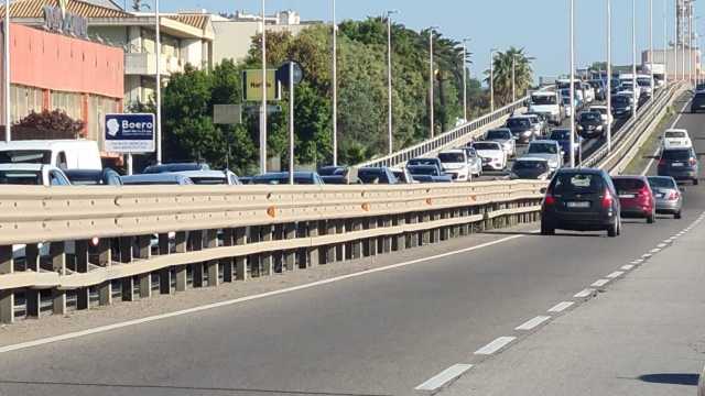 Traffico sull'Asse mediano