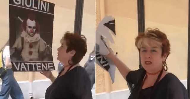 Milena Masala e i manifesti contro Giulini 
