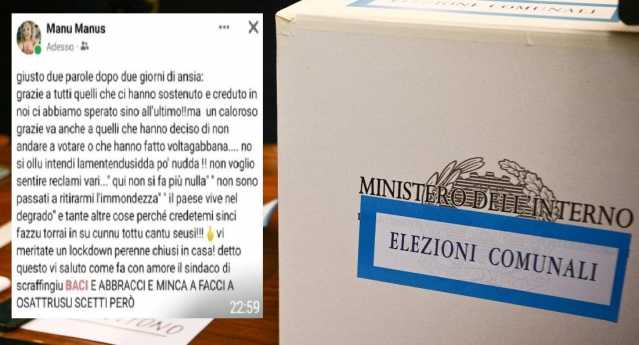 Lo sfogo su Facebook 