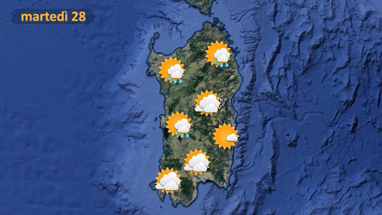 Il meteo per il 28 giugno 