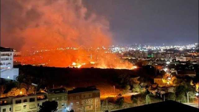 L'incendio a Tuvumannu