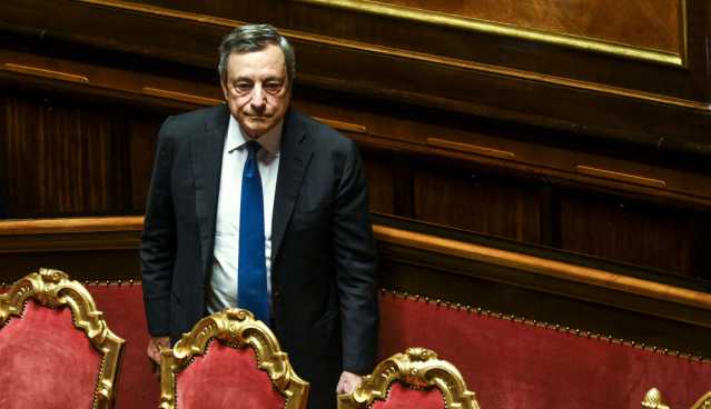 Draghi dimissioni 